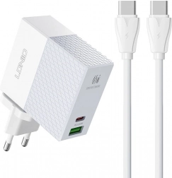 LDNIO 65W töltő USB és USB-C csatlakozókkal