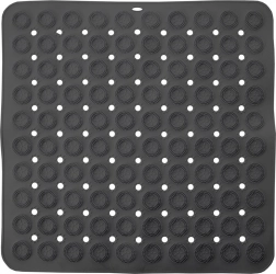 Csúszásgátló zuhanyszőnyeg 54 × 54 cm, szürke