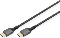 Prémium DisplayPort összekötő kábel 8K 60Hz UHD 2m fekete