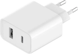 XIAOMI 33 W hálózati töltő USB‑C és USB‑A csatlakozóval, PD és QC