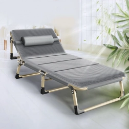 Összecsukható utazóágy BUSINESS, szürke