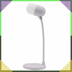 Asztali LED lámpa vezeték nélküli 5 W töltéssel és Bluetooth hangszóróval