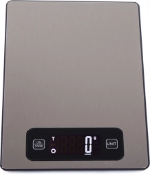 Elektronikus konyhai mérleg LCD kijelzővel és érintésvezérléssel