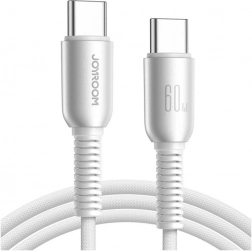 USB‑C–USB‑C kábel 60 W, 1,2 m, szürke – Joyroom