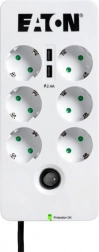 EATON Protection Box 6 USB túlfeszültség-védett hosszabbító