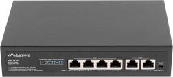 Switch Lanberg 4x PoE+ és 2 uplink port