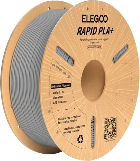 ELEGOO Rapid PLA+ szürke filament 1,75 mm 1 kg