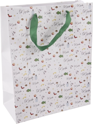 Papír ajándéktáska „A Jézuskától” 26 × 12 × 32 cm