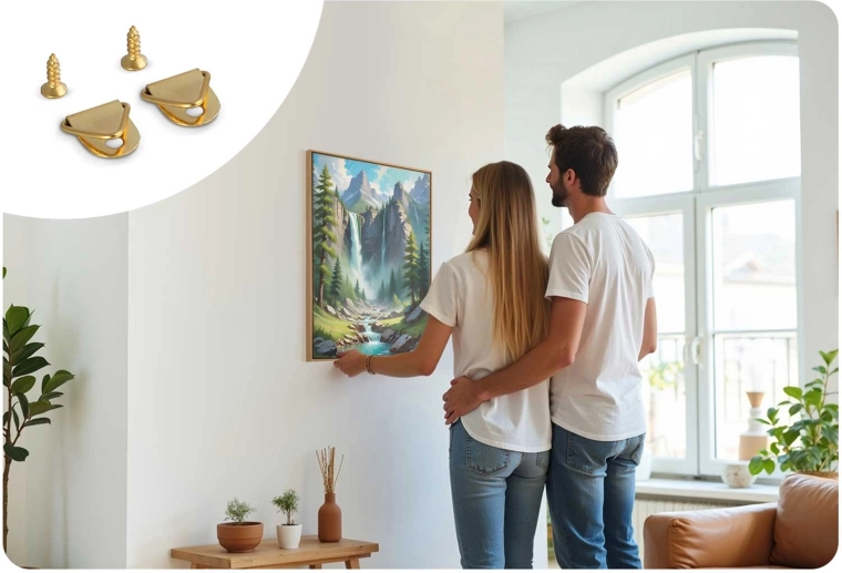 Minden egy csomagban – ecsetek, festékek és akasztók