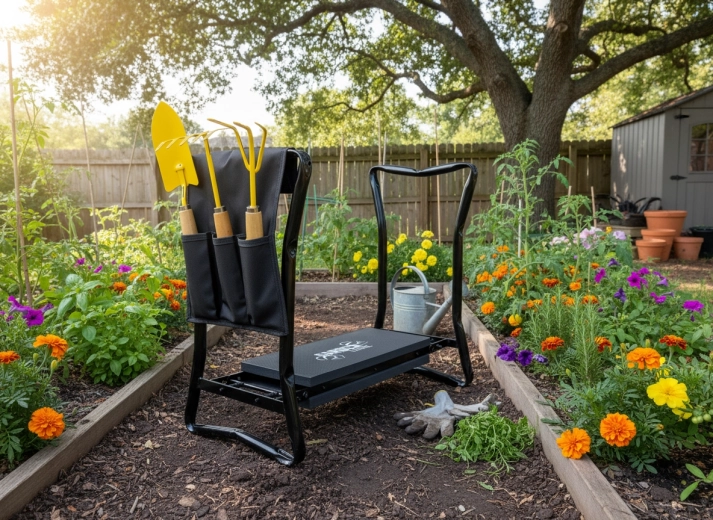 Kényelmes 3 az 1-ben térdelés és ülés