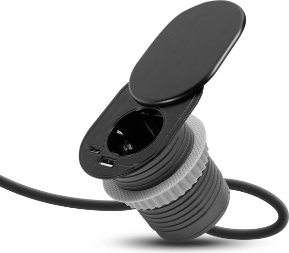 Töltés USB-A és USB-C csatlakozón keresztül