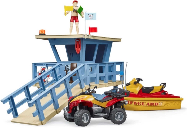 1:16 méretarányú vízimentő figura