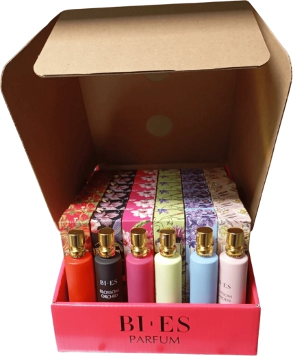 BI-ES Blossom mini parfümök 15 ml - 36 db