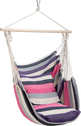 Rózsaszín brazil függőfotel NILS Camp