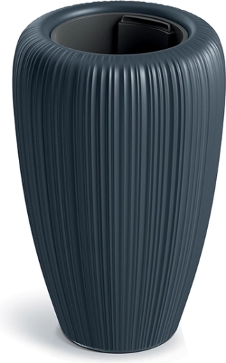 Orobo antracit virágcserép 29 cm