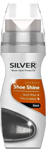 Silver cipőkrém fekete 75 ml