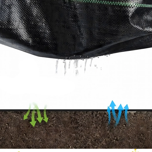 Áteresztő és kíméletes a növényekhez