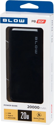 Gyors töltés PD 20 W és QC 3.0