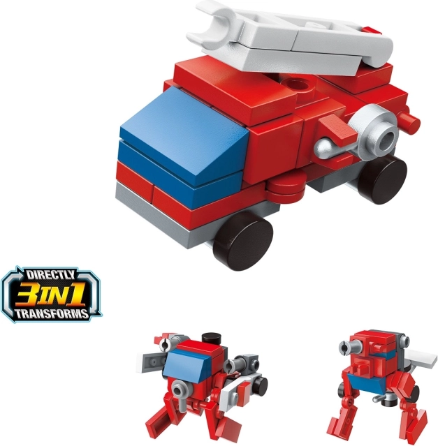 Qman Trans Collector Tűzoltóautó létrával 3 az 1-ben