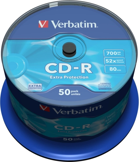 Verbatim CD-R Extra Protection 700 MB 52x – 50 db