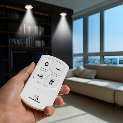 Kényelmes távirányítás és időzítő