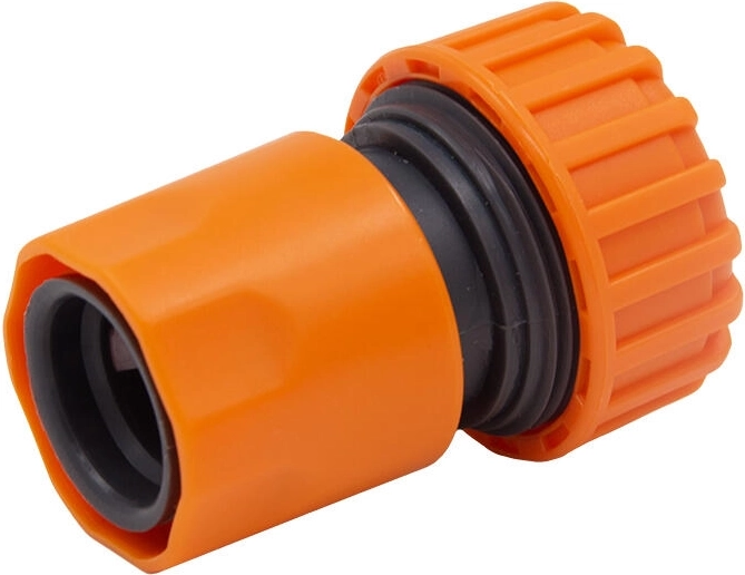 Gyorscsatlakozó stop szeleppel 3/4 kerti tömlőkhöz AQUA