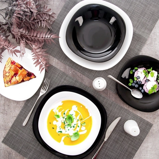 Modern fekete-fehér design minden étkezőbe