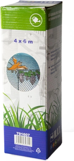 Madárvédő háló 4 × 6 m, 15 × 20 mm-es szem