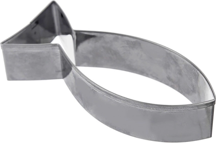 Tiszta halforma a látványos aprósüteményekhez