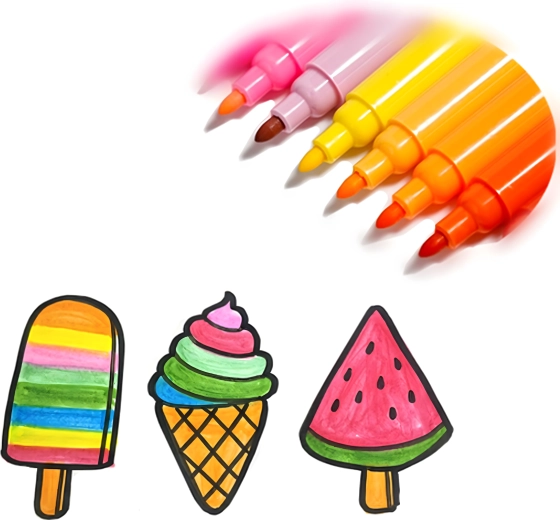 Intenzív színek és sima vonalvezetés