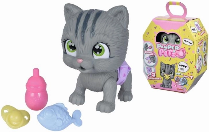 PAMPER PETZ cica pelenkával
