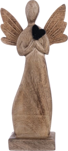 Mangó angyal szívvel (42 cm)