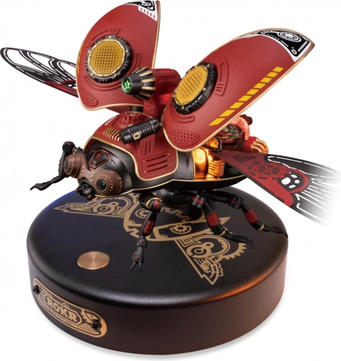 RoboTime mechanikus építőkészlet – felderítő bogár LED világítással