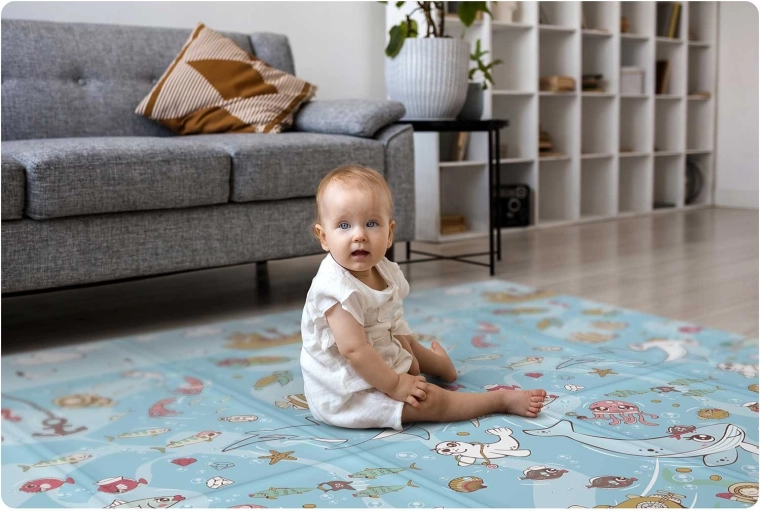 Biztonságos és kényelmes játék 1 cm XPE habnak köszönhetően