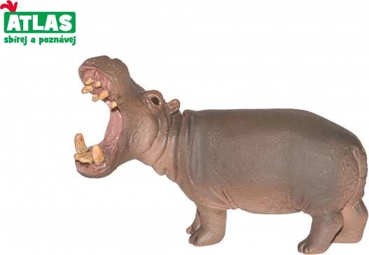 10 cm-es víziló figura