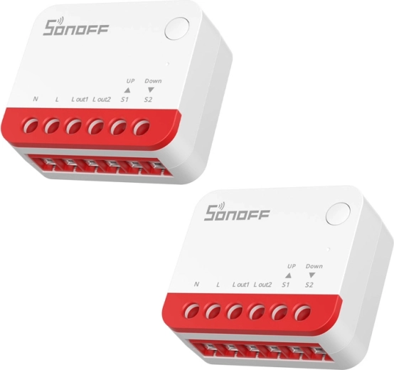 Intelligens redőnykapcsoló Zigbee SONOFF MINI pro 2 redőnyhöz (2 db)