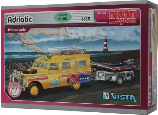 Seva Monti System Land Rover Adriatic építőkészlet 1:35
