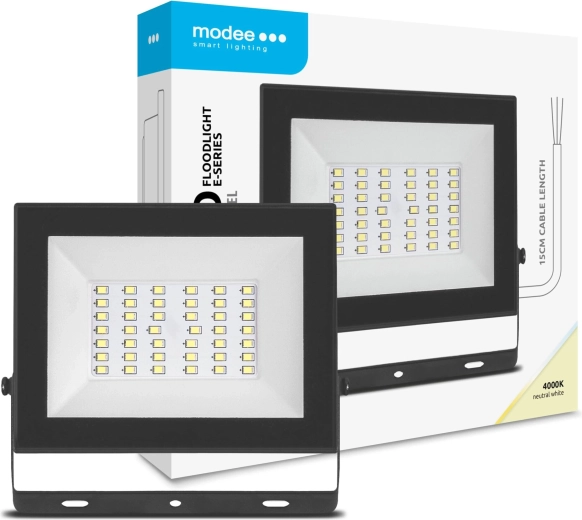 Modee LED reflektor E-sorozat Slim 30 W, 120°, 2400 lm, semleges fehér