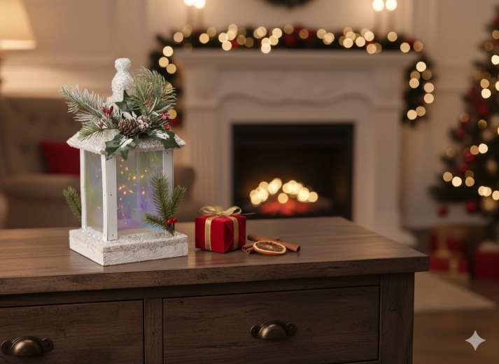 Meleg, pislákoló LED fény