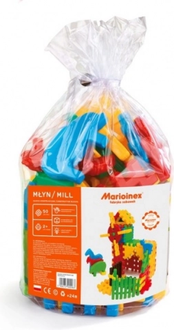 Építőkészlet Malom, 50 darab