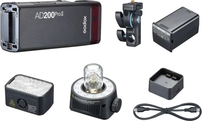 Godox AD200Pro II hordozható vaku 200 Ws