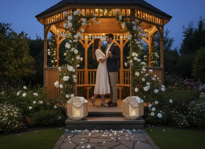 Ideális a meghitt hangulathoz otthon és a teraszon