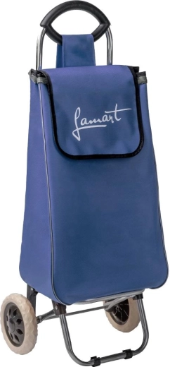 Lamart Mana 35 l-es kék bevásárlótáska kerekeken
