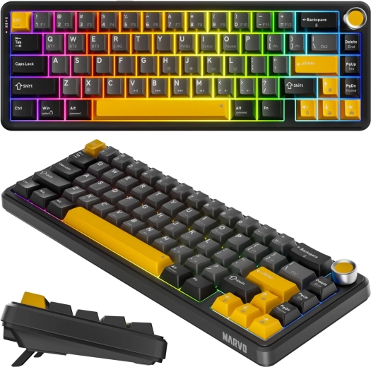 Hot Swap és RGB háttérvilágítás