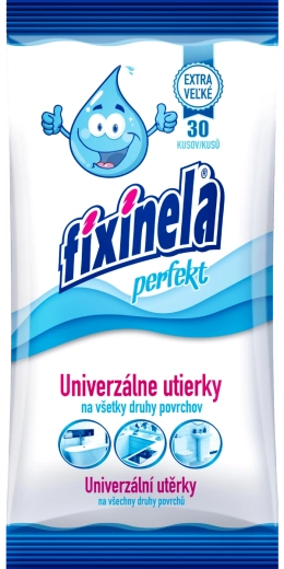 Nedves univerzális törlőkendők Fixinela Perfekt 30 db