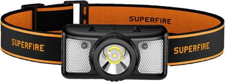 Fejlámpa Superfire HL91-X