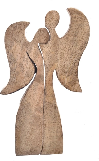 Angyal mango embrace dekoráció 22 cm