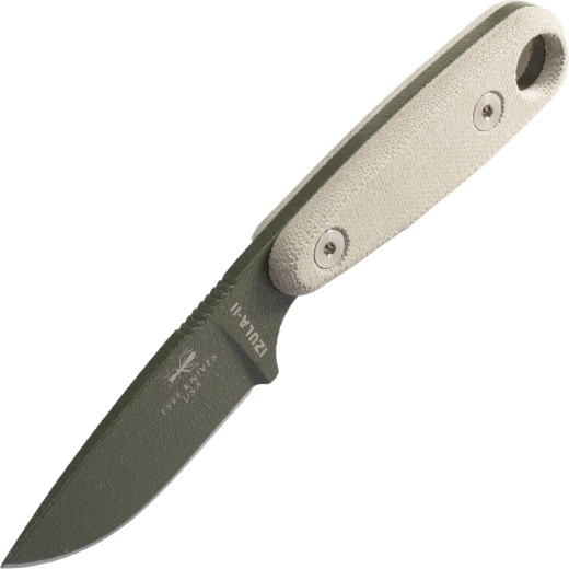 Ergonomikus Micarta és biztos fogás
