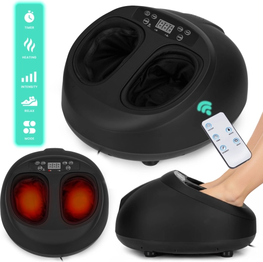 Elektromos lábmasszírozó fűtéssel és távirányítóval 40 W ModernHome