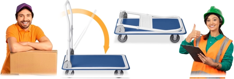 Összecsukható fogantyú a helytakarékosságért